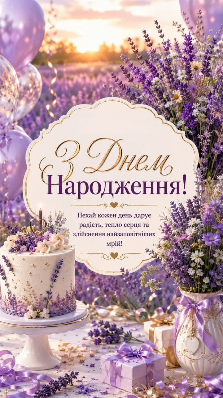 Картинка з Днем Народження Картинка з Днем Народження